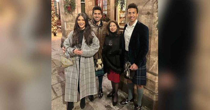 Pia Wurtzbach welcomes the new year with her fiancé Jeremy Jauncey and his family in Scotland. PIA WURTZBACH IG PHOTO