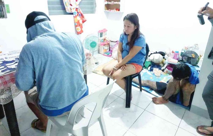 Two drug suspects yielded over P500,000 worth of suspected shabu in Barangay Mandalagan, Bacolod City on Tuesday. BCPO-CDEU