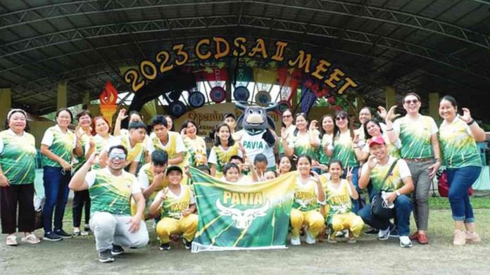 The Municipality of Pavia, Iloilo emerged as overall champion in the recently concluded 2nd Congressional District Sports Association meet from Feb. 16 to 19, 2023. PAHINANG BIYAYA FACEBOOK PAGE PHOTO