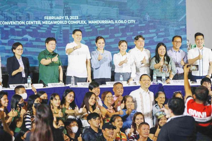 The fourth consultation to get the public’s general sentiment for measures proposing amendments to certain economic provisions of the 1987 Constitution was held in Iloilo City yesterday. Among the Ilonggo legislators present at the Iloilo Convention Center were Rep. Lorenz Defensor (3rd District, Iloilo), Rep. Julienne Baronda (Iloilo City), Rep. Mike Gorriceta (2nd District, Iloilo), and Rep. Jojo Ang (Uswag Ilonggo party-list).