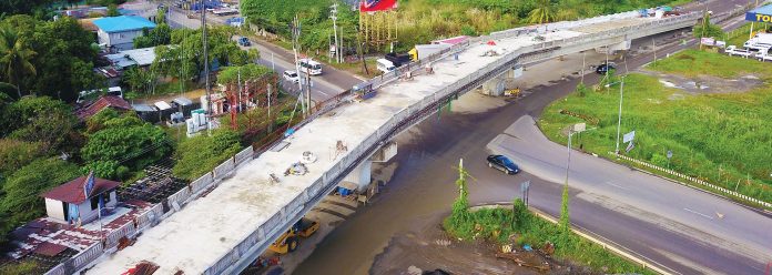 The Buhang flyover will open next month, according to the Department of Public Works and Highways Region 6. The project contractor assures the public that the flyover, located along Iloilo Circumferential Road crossing Iloilo-Capiz Road (new route) in Jaro, Iloilo City, is safe. CINE FOTO ILOILO FACEBOOK PAGE