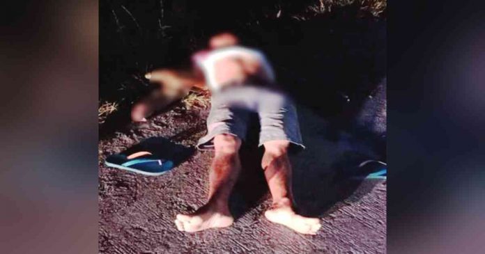 Drug suspect Jason Espaltero was shot to death in a drug buy-bust operation in Barangay Lanit, Jaro, Iloilo City around 2:30 a.m. on Tuesday, Feb. 21. Police seized P748,000 worth of suspected shabu and a .45 pistol. ICPO PHOTO