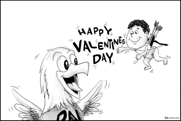 Editorial Cartoon for February 14, 2023.