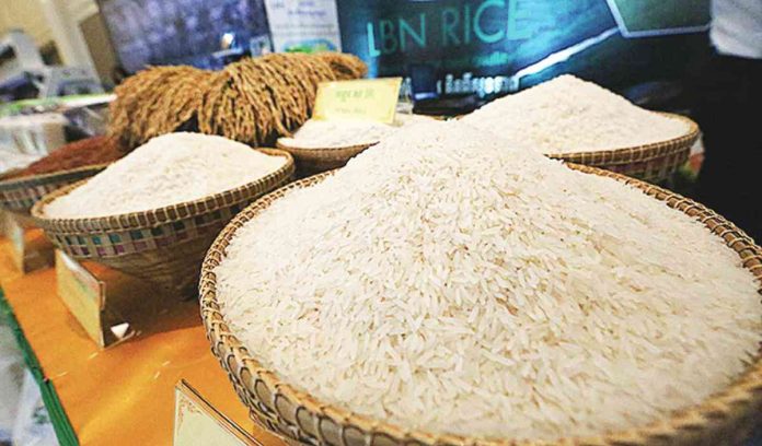 Department of Trade and Industry secretary Alfredo Pascual said Cambodian rice can enter the Philippine market at 35 percent tariff rate. KT/CHOR SOKUNTHEA PHOTO