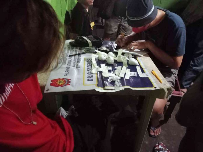 Bacolod City Police Office’s City Drug Enforcement Unit confiscated P4,080,000 worth of suspected shabu from two suspects in Barangay 1, Bacolod City on Feb. 9. BCPO-CDEU PHOTO