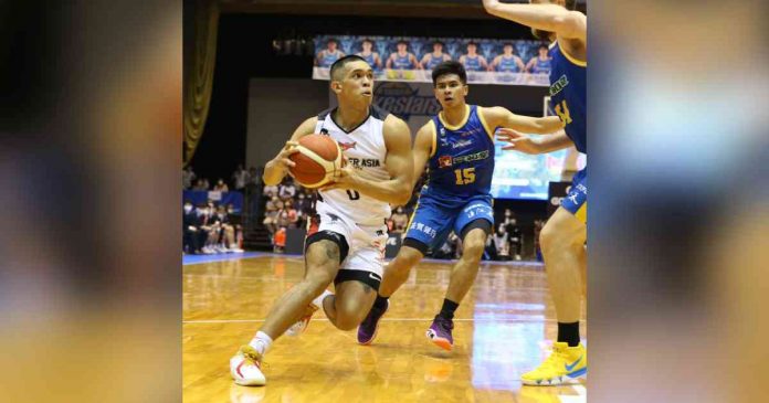 Ferdinand “Thirdy” Ravena III and San-En NeoPhoenix prevails over his elder brother Kiefer Ravena and Shiga Lakes in the 2022-2023 Japan B.League action. PHOTO COURTESY OF JAPAN B.LEAGUE