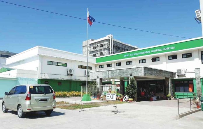 Photo shows the Angel Salazar Memorial General Hospital in San Jose de Buenavista, Antique. The provincial hospital and seven other district hospitals were placed on code white alert for any emergency due to the oil spill. PROVINCE OF ANTIQUE FACEBOOK