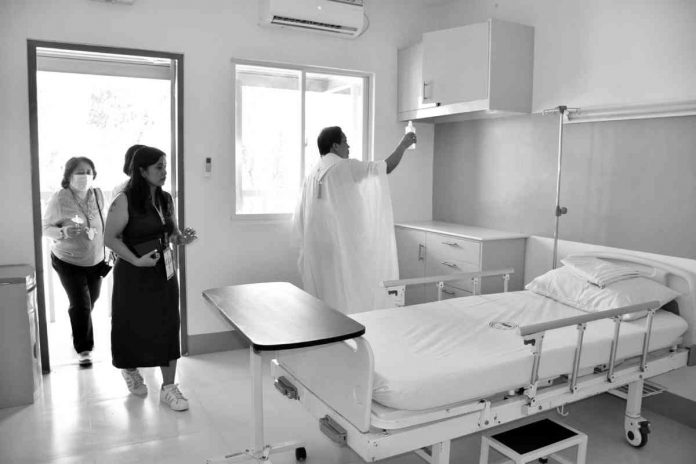 For improved health service delivery, five isolation rooms were recently added to the facilities at the Dr. Catalino Gallego Nava Provincial Hospital in Jordan, Guimaras. PROVINCE OF GUIMARAS