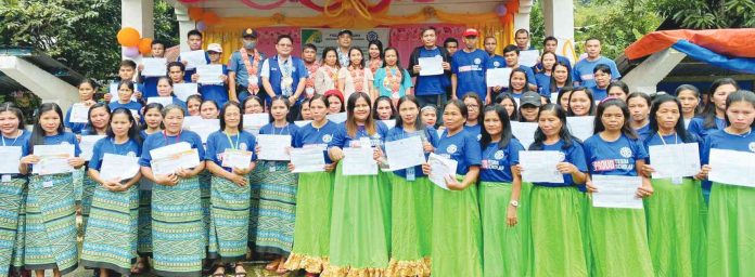 Seventy-five Indigenous Peoples culminated in Farmer Field School (FFS) in Madalag town, Aklan. TESDA REGION 6