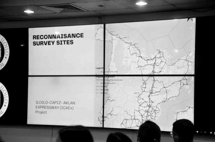 The proposed 210-kilometer Iloilo-Capiz-Aklan Expressway is among the high-impact priority projects of the national government. If constructed, it would traverse 20 municipalities in Panay Island. BALITA HALIN SA KAPITOLYO FB PHOTO