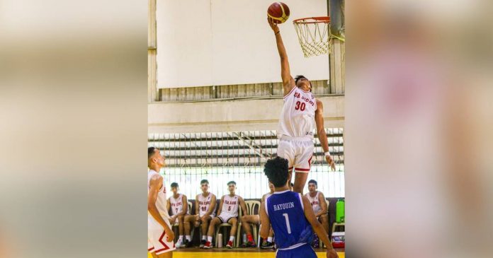 Karl Nonoy was one of the key players of Hua Siong College of Iloilo Red Phoenix in their title run in the 2023 ILOPRISAA secondary boys basketball. PHOTO COURTESY OF WINMEL LEE