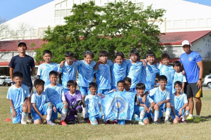 The elementary boys football team of Assumption Iloilo is the 2023 PRISAA Iloilo football champion.