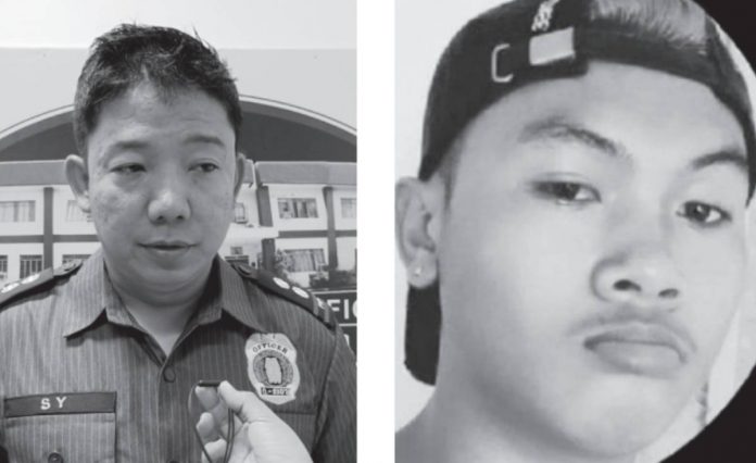 Police Lieutenant Colonel Albert Sy (left), chief of the Mandurriao Police Station, confirmed a murder complaint was filed against Rommel John “Dikit” Celestre (right), the suspect in the killing of Christine Gabayeron in Queen’s Court Drive-in Hotel in Mandurriao, Iloilo City. AJ PALCULLO/PN, ICPO PHOTO