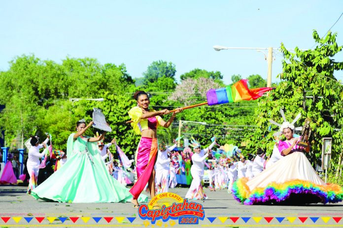 Capiztahan 2023 was made more colorful as it hosted the first-ever Pride March dubbed as “Duag Balangaw.” CAPIZ PROV’L GOV’T COMMUNICATION GROUP FB PAGE