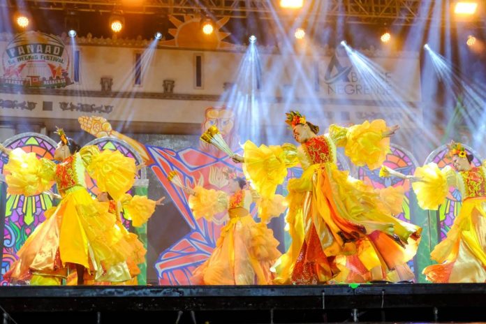 Victorias City’s Kadalag-an Festival was declared champion during the 2023 Panaad sa Negros Best of Festival Dances competition on Tuesday, April 18, at the Panaad Park and Stadium. PINOY FIESTA PHOTO