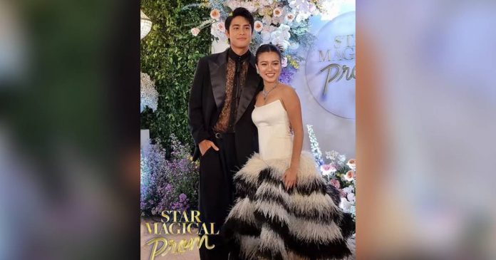 Belle Mariano and Donny Pangilinan attend the Star Magical Prom together on Thursday, March 30. KARL CEDRICK BASCO/ABS-CBN NEWS PHOTO