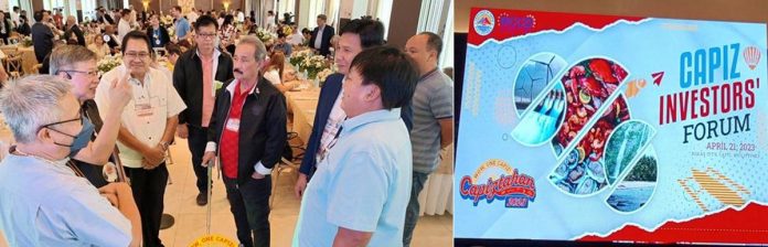 Capiz’s Gov. Fredenil Castro and Roxas City’s Mayor Ronnie Dadivas led the officials of the provincial and city governments in receiving the guests and participants of the first-ever Capiz Investors' Forum. PHOTO COURTESY OF PIA