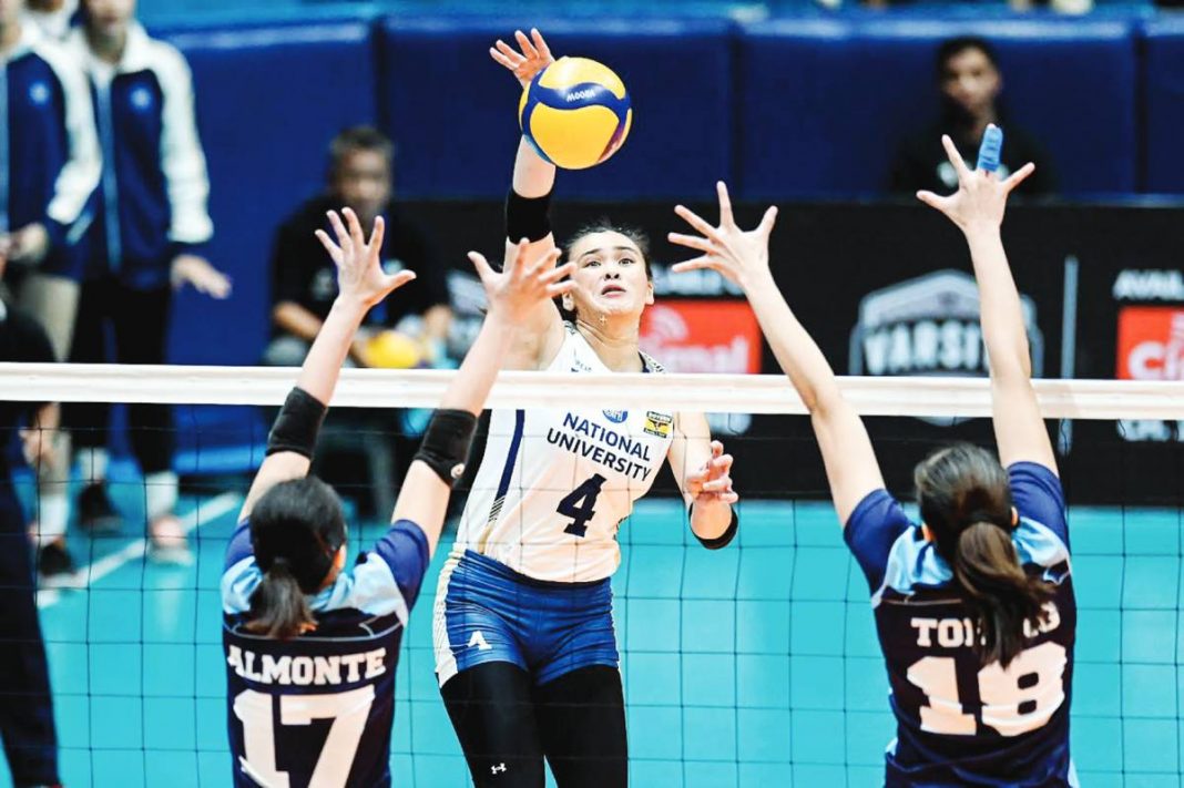 NU Lady Bulldogs Sweeps Adamson In UAAP Volley