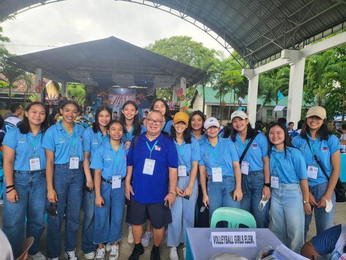 Members of Negros Occidental secondary girls volleyball team. PHOTO COURTESY OF JOSE MONTALBO