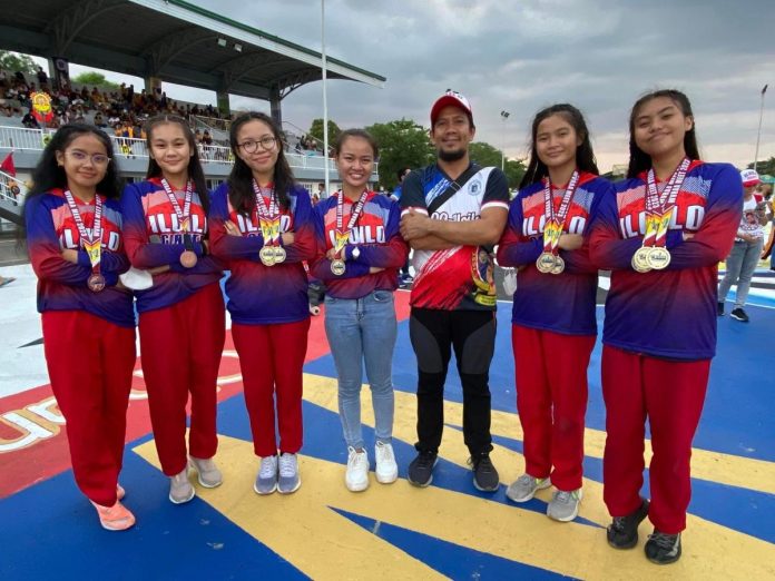 Members of the Iloilo arnis team. PHOTO COURTESY OF MARY CLARLYN ALVIAR