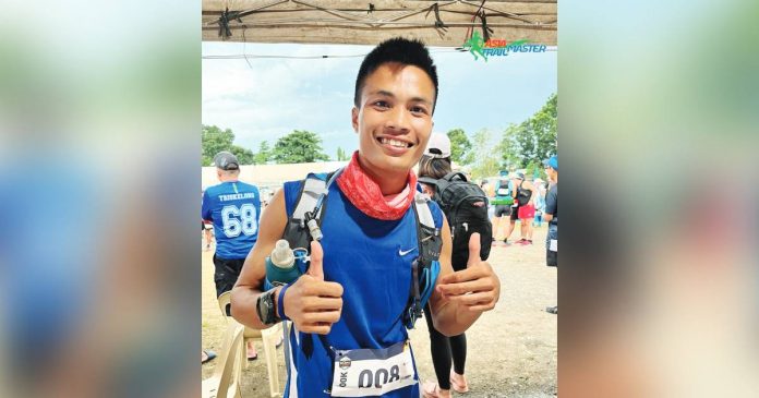 MOUNTAIN MARATHONER. Larry Apolinario is a member of the Indigenous Peoples (IP) from the Municipality of Laua-an in Antique. Photo courtesy of Richard Burton Fillone/PNA