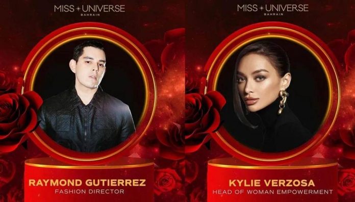 Raymond Gutierrez and Kylie Verzosa are part of the Miss Universe Bahrain council.