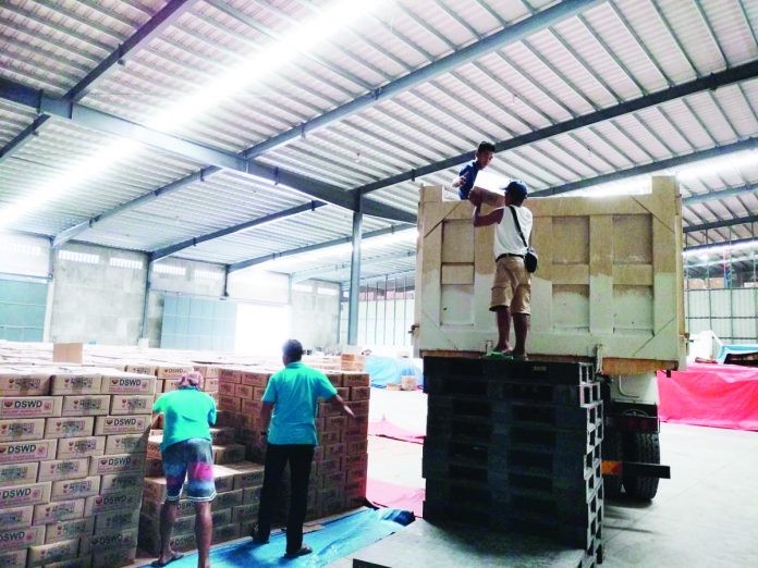 The Department of Social Welfare and Development Region 6 says there is enough food and non-food items ready to be released. Some P89-million worth of these are stockpiled in regional warehouses and preposition sites across the region. DSWD-6 PHOTO