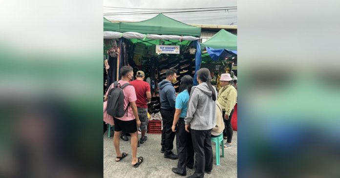 The Philippine government reiterates its request to the United States government to extend the zero-tariff to Philippine-made garments and shoes. Photo shows Marikina-made shoes on sale in Baguio City. ELY KNOWS-MARIKINA FB PAGE PHOTO