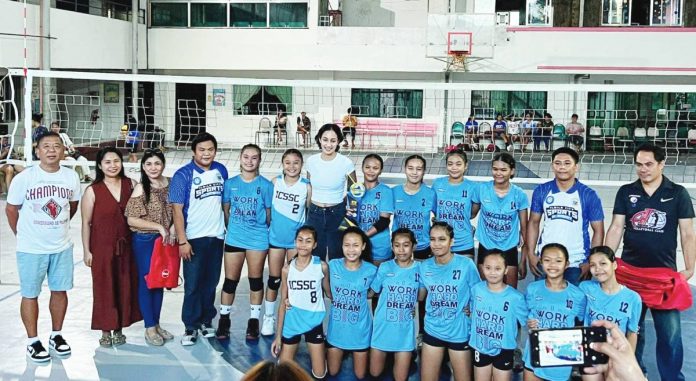 Members of Team Iloilo City Sports Academy volleyball team. PHOTO COURTESY OF GAMETIME SPORTS