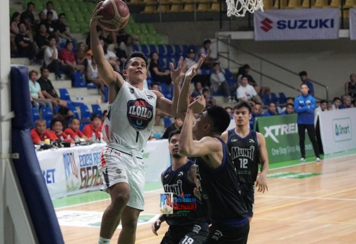 Tony Ynot anchored the offense of Iloilo United Royals-Cocolife against Muntinlupa Cagers. MPBL PHOTO