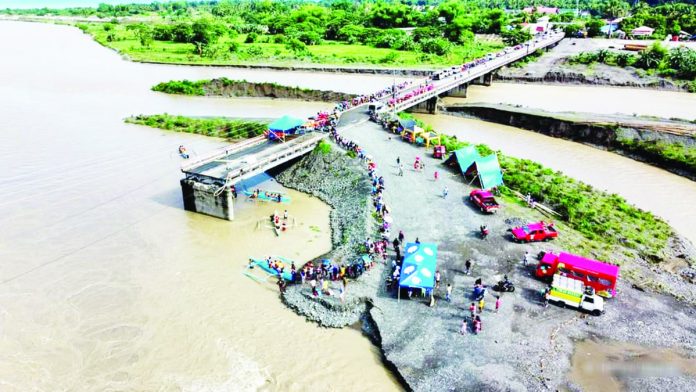 The P70-million budget from the 2023 Quick Response Fund intended for the repair of the old bridge is expected to be released within this month, according to the Department of Public Works and Highways – Antique. Photo courtesy of Honey Ubaldo/PIA