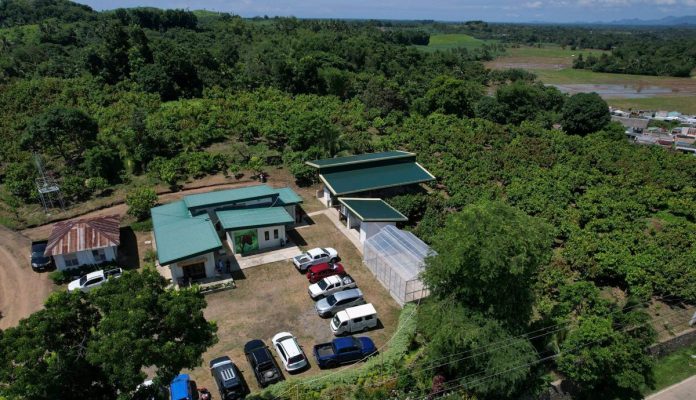 A post-harvest facility for the Capiz Chocolate Factory in Barangay Cogon, Panitan was turned over by the provincial government to local cacao farmers. Photo shows the aerial view of the entire Capiz Chocolate Factory. CAPIZ PROVINCIAL GOVERNMENT COMMUNICATION GROUP