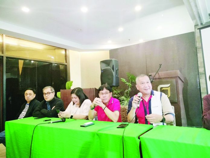 (From left to right) National Electrification Administration (NEA) representatives, lawyers Xerxes Adzuara and Vic Alvaro; Central Negros Electric Cooperative (Ceneco) president Jojit Yap, board of director Dwight Carbon and Ceneco acting general manager Arnel Lapore