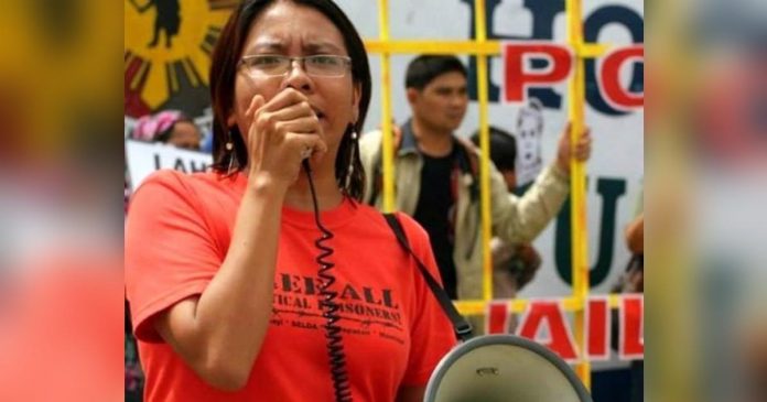 “We demand a stop to these incessant violations of International Humanitarian Law and call on the Commission on Human Rights to conduct a thoroughgoing investigation,” says Cristina “Tinay” Palabay, secretary general of Karapatan. Photo from her Facebook page