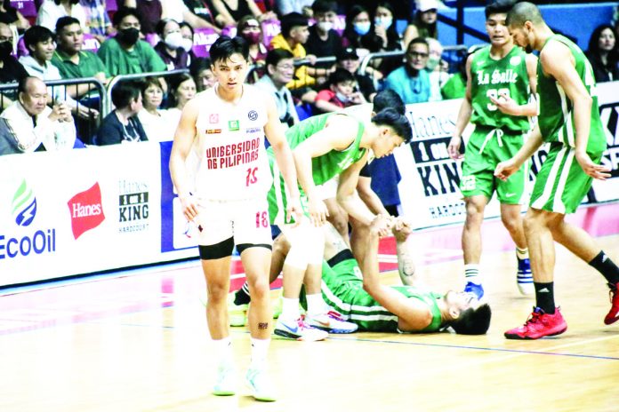 Negrense Harold Alarcon of the University of the Philippines Fighting Maroons was named MVP in the just-concluded 2023 Filoil EcoOil Preseason Cup. PHOTO COURTESY OF FILOIL ECOOIL