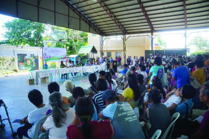 Over P21 million under the Department of Agriculture's Rice Competitiveness Enhancement Fund-Rice Farmers Financial Assistance program was distributed to more than 4,000 farmers, in batches, in Bago City, Negros Occidental. THE CITYBRIDGE (BAGO CITY NEWSLETTER) PHOTO