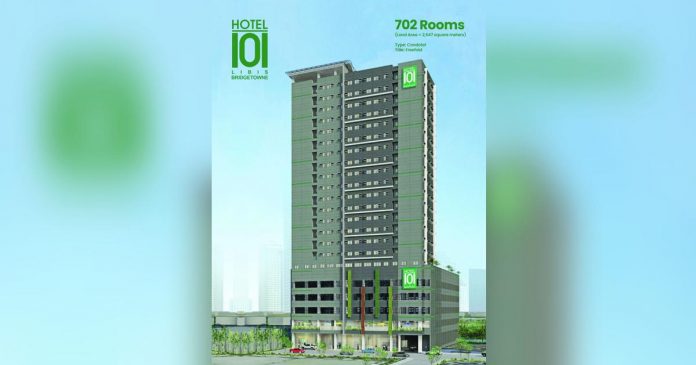 The 702-room Hotel101-Libis Bridgetowne is set to be the largest hotel in Quezon City.