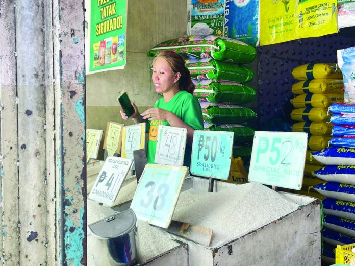 More outlets selling cheaper rice at P38 per kilo have opened across Metro Manila and nearby provinces on Tuesday, July 11. PHOTO COURTESY OF @JERVISMANAHAN/@ABSCBNNEWS