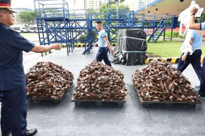 Authorities destroyed over 7,000 defective firearms in Quezon City, as they plan to turn the weapons’ scraps into farming tools, the Philippine National Police (PNP) said on Tuesday. PHOTO FROM THE PHILIPPINE NATIONAL POLICE