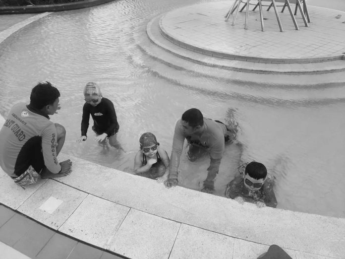 Personnel of the Philippine Coast Guard Station-Iloilo conduct swimming lessons, seminars, and trainings to children. CGS-ILOILO PHOTO