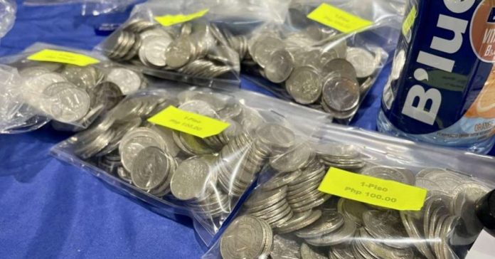 The Bangko Sentral ng Pilipinas encourages the public to use coins for payment transactions to maximize its use and address the perceived coin shortage in some parts of the country. PNA FILE PHOTO BY LEILANIE G. ADRIANO