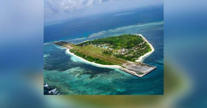 Pag-asa, the biggest and most strategically important Philippine outpost in the Kalayaan Island Group, is 400 kilometers from mainland Palawan province. It is the only Philippine-held feature with a civilian community, while eight other islands and reefs are occupied by Filipino troops. PHOTO FROM THE AFP WESTERN COMMAND