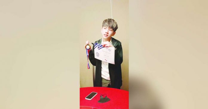 Gihun Ng Yoo, an incoming Grade 9 student at St. Joseph School Iloilo, won a silver medal at the World Mathematics Invitational Final Round 2023 in Yonsei University, Seoul, South Korea on July 15.