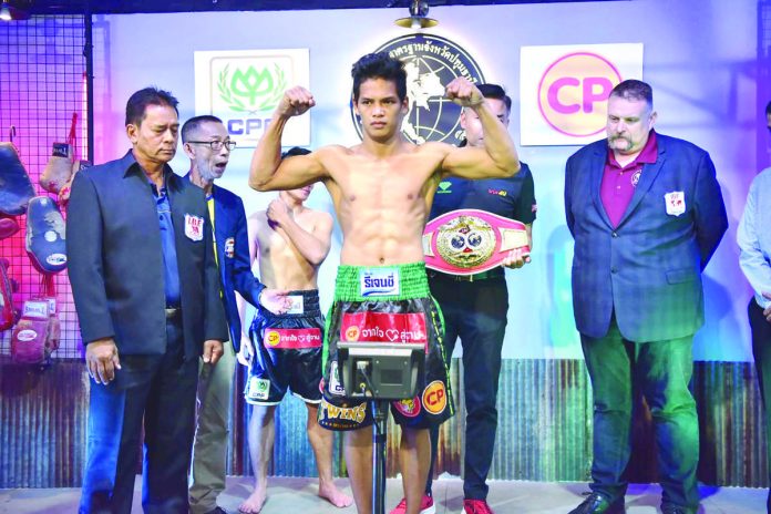 Bacolod City boxer Ricardo Sueno was dealt with lopsided scores from three judges during his fight against a Thai boxing champion. PHOTO COURTESY OF PETCHYINDEE MUAY THAI