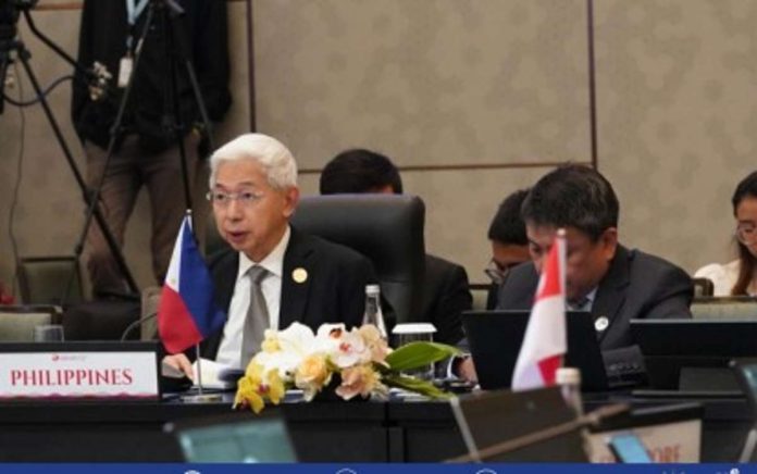 Department of Trade and Industry secretary Alfredo Pascual attends the 37th Meeting of ASEAN Free Trade Area Council in Semarang, Indonesia on Friday, Aug. 19. Pascual calls for upgrading of the ASEAN Trade in Goods Agreement to resolve long-standing trade issues in the region. FRED PASCUAL FB PHOTO