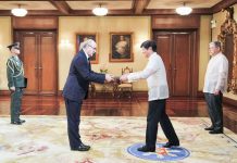 President Ferdinand Marcos Jr. welcomes Yousef Esmaeilzadeh, Tehran's new ambassador-designate to Manila. PRESIDENTIAL COMMUNICATIONS OFFICE PHOTO