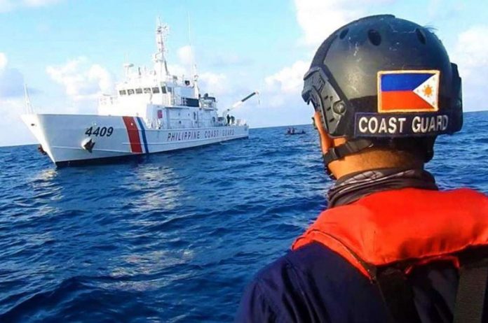 The Philippine Coast Guard held maritime patrols in the West Philippine Sea. PHILIPPINE COAST GUARD FILE PHOTO