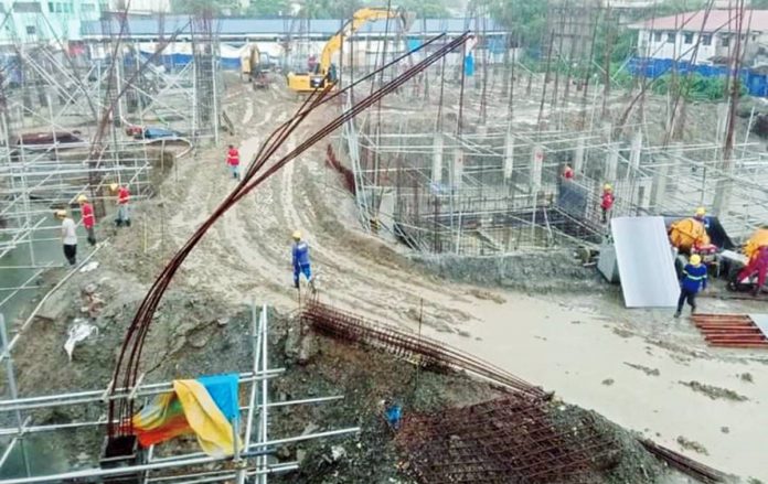 THIS IS WHERE YOUR TAXES GO. Taxes are the lifeblood of the government. In Iloilo City, taxes help fund projects such as the redevelopment of public markets and plazas, and the improvement of health facilities and school buildings. Photo show the ongoing construction of a new La Paz Public Market which is being envisioned to become the center of trade and commercial in La Paz district.