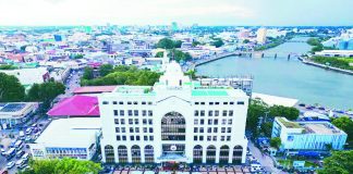 PROGRESSIVE ILOILO CITY. This drone shot of Iloilo City's landscape depicts how far the city has gone from 86 years ago. As it continues to push forward, the city is clearly on the track towards becoming one of the Top 3 Most Competitive Highly Urbanized Cities in the Philippines by 2028. ILOILO CITY MAYOR’S OFFICE PHOTO