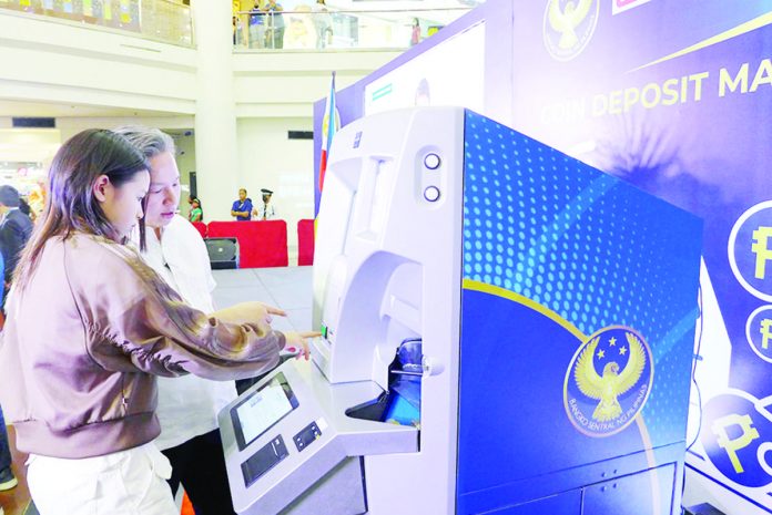 BSP Coin Deposit Machines Collect Over P18M